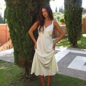 Brand New (NWT) Lioness Practical Magic Maxi Dress - Lemon